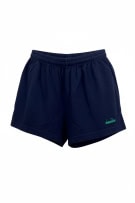 Diadora Pantaloncini sportivi con logo vintage blu da uomo XS