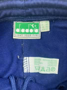 Diadora Παντελόνι Φόρμας Trackpants VINTAGE Logo Tape Μπλε Unisex UK 32