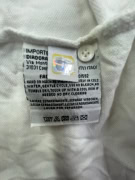 DIADORA Polo T-Shirt White Logo UNISEX XL