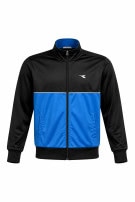 DIADORA TRACK JACKET SPORTSWEAR NERO BLU UOMO PRE OWNED M
