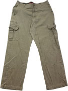 DICKIES CARGO PANTS WORKWEAR OLIVE MENS PRE OWNED L