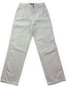 DICKIES CARPENTER PANTS WORKWEAR OFF WHITE MEN PRE OWNED S