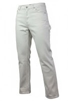 DICKIES CARPENTER PANTS WORKWEAR OFF WHITE MEN PRE OWNED S