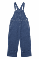 DICKIES DUNGAREES DENIM BLUE UNISEX PRE OWNED L