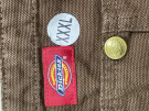 DICKIES DUNGAREES WORKWEAR BROWN ΑΝΤΡΙΚΟ PRE OWNED 3XL