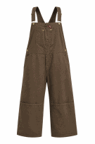DICKIES SALOPETTE WORKWEAR MARRONE UNISEX PRE OWNED 5XL