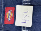 DICKIES TUTA DENIM WORKWEAR BLU UOMO PRE OWNED 4XL