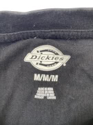 Dickies Μαύρη Μακρυμάνικη Μπλούζα Henley