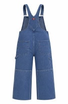DICKIES DENIM OVERALLS WORKWEAR BLUE MEN PRE OWNED 3XL