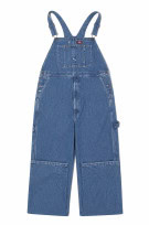 DICKIES DENIM OVERALLS WORKWEAR BLUE MEN PRE OWNED 3XL