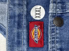 DICKIES DENIM OVERALLS WORKWEAR BLUE MEN PRE OWNED 3XL