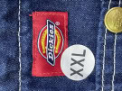 DICKIES ΟΛΟΣΩΜΗ ΦΟΡΜΑ DENIM WORKWEAR ΜΠΛΕ ΑΝΤΡΙΚΟ PRE OWNED XXL