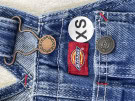 DICKIES DENIM OVERALLS WORKWEAR BLUE WOMEN PRE OWNED XS