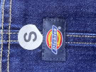 DICKIES DENIM OVERALL WORKWEAR BLUE WOMEN PRE OWNED S