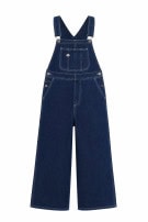 DICKIES DENIM OVERALL WORKWEAR BLUE WOMEN PRE OWNED S