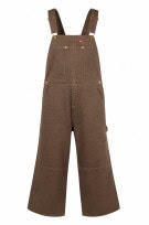 DICKIES OVERALLS WORKWEAR BROWN ΑΝΤΡΙΚΟ PRE OWNED XXL