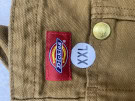 DICKIES OVERALLS WORKWEAR BROWN UNISEX PRE OWNED XXL