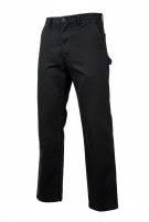 DICKIES CARPENTER PANTS WORKWEAR BLACK MEN PRE OWNED S