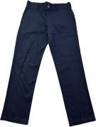 DICKIES PANTALONI CHINO WORKWEAR NAVY UOMO PRE OWNED M