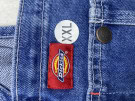 DICKIES ΠΑΝΤΕΛΟΝΙ ΟΛΟΣΩΜΟ DENIM ΜΠΛΕ ΓΥΝΑΙΚΕΙΟ PRE OWNED XXL