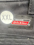 DICKIES WORK PANTS WORKWEAR BLACK MENS PRE OWNED XXL