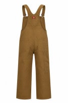 DICKIES WORKWEAR DUNGAREES BROWN WOMAN PRE OWNED XS