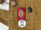 DICKIES DUNGAREE OVERALL WORKWEAR BROWN MEN PRE OWNED XS