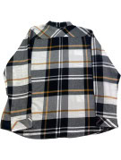 DICKIES ΠΟΥΚΑΜΙΣΟ FLANNEL ΠΛΑΪΔ ΓΚΡΙ ΑΝΤΡΙΚΟ PRE OWNED XL