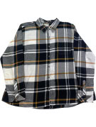 DICKIES ΠΟΥΚΑΜΙΣΟ FLANNEL ΠΛΑΪΔ ΓΚΡΙ ΑΝΤΡΙΚΟ PRE OWNED XL