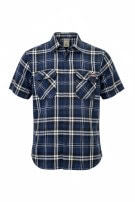 DICKIES ΠΟΥΚΑΜΙΣΟ ΚΑΡΟ SHORT SLEEVE NAVY ΑΝΤΡΙΚΟ PRE OWNED L
