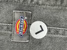 DICKIES ΣΑΛΟΠΕΤΑ DENIM WORKWEAR ΞΕΘΩΡΙΑΣΜΕΝΟ ΜΑΥΡΟ UNISEX PRE OWNED L