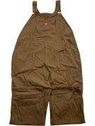 DICKIES Salopette da lavoro con logo VINTAGE marrone unisex 5XL