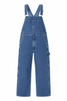 DICKIES SALOPETTE DENIM WORKWEAR WASHED BLUE UNISEX PRE OWNED 3XL