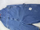 DICKIES SALOPETTE DENIM WORKWEAR WASHED BLUE UNISEX PRE OWNED 3XL