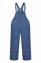 DICKIES SALOPETTE OVERSIZED ΜΠΛΕ ΓΥΝΑΙΚΕΙΟ PRE OWNED XL