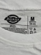 DICKIES T-SHIRT LOGO WHITE UNISEX M