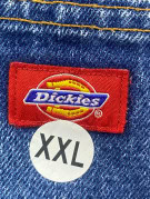 DICKIES ΤΖΙΝ ΠΑΝΤΕΛΟΝΙ WORKWEAR ΜΠΛΕ ΑΝΤΡΙΚΟ PRE OWNED XXL