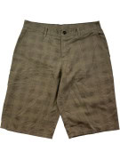 DICKIES BERMUDA WORKWEAR QUADRI KHAKI UOMO PRE OWNED L