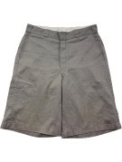 DICKIES SHORTS WORKWEAR STONE GREY MENS PRE OWNED L