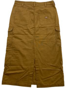 DICKIES Vintage Cargo Skirt with Logo Brown woman's W30