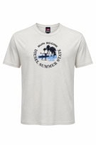 DIESEL GRAPHIC TEE MINIMAL OFF WHITE UNISEX PRE OWNED
