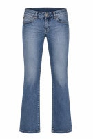 Y2K ENERGY  JEANS BOOTCUT WASHED BLUE WOMEN PRE OWNED S