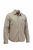 Diesel Shirt Logo Beige Unisex L