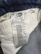 DIESEL Τζιν Παντελόνι CASUAL Λογότυπο Μπλε Γυναικείο XXS