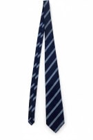 DINO MORI ΓΡΑΒΑΤΑ ΚΛΑΣΙΚΗ ΡΙΓΕ NAVY ΑΝΤΡΙΚΟ PRE OWNED