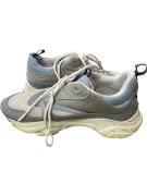 DIOR B22 SNEAKER CON LOGO GRIGIO / AZZURRO CHIARO UNISEX 41