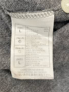Disney Parks Polo Shirt con logo grigia unisex L