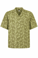 DOC & AMELIA ΠΟΥΚΑΜΙΣΟ HAWAIIAN ΜΕ PRINT ΛΑΔΙ ΠΡΑΣΙΝΟ ΑΝΤΡΙΚΟ PRE OWNED 2XL
