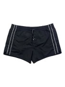 DOLCE & GABBANA SWIM SHORTS SIDE STRIPE LOGO BLACK MEN'S XL