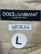 DOLCE GABBANA ΠΟΥΚΑΜΙΣΟ UTILITY ΜΠΕΖ ΑΝΤΡΙΚΟ PRE OWNED L